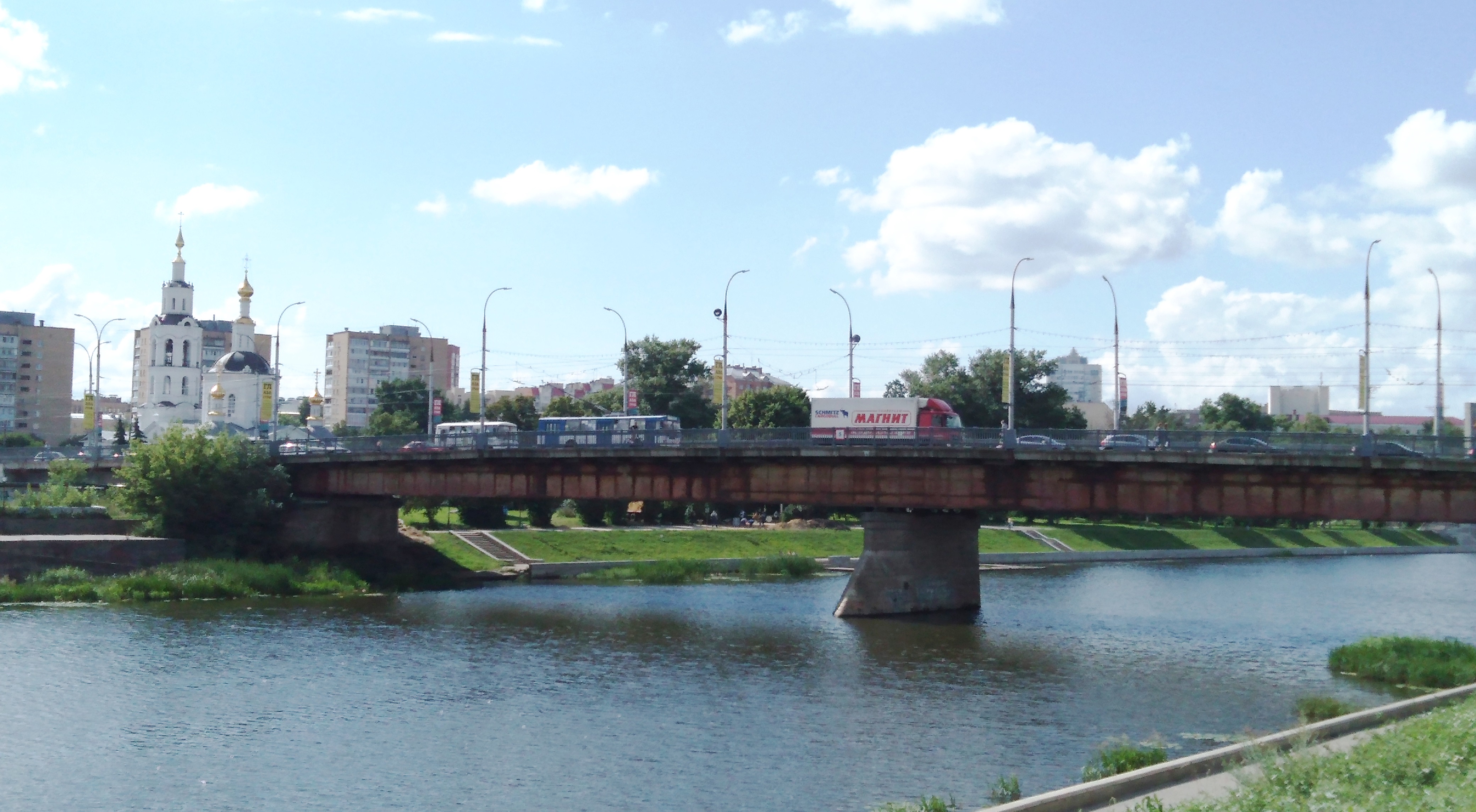 мосты в городе орле